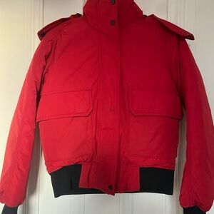 Everlane Red Puffer Jacket